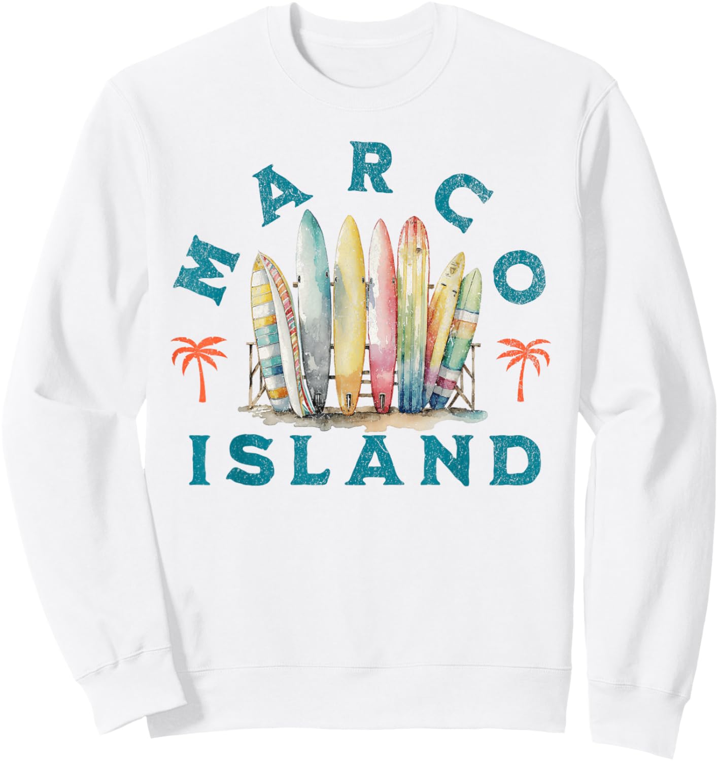 Marco Island Sweatshirt - Sweatshirt | White