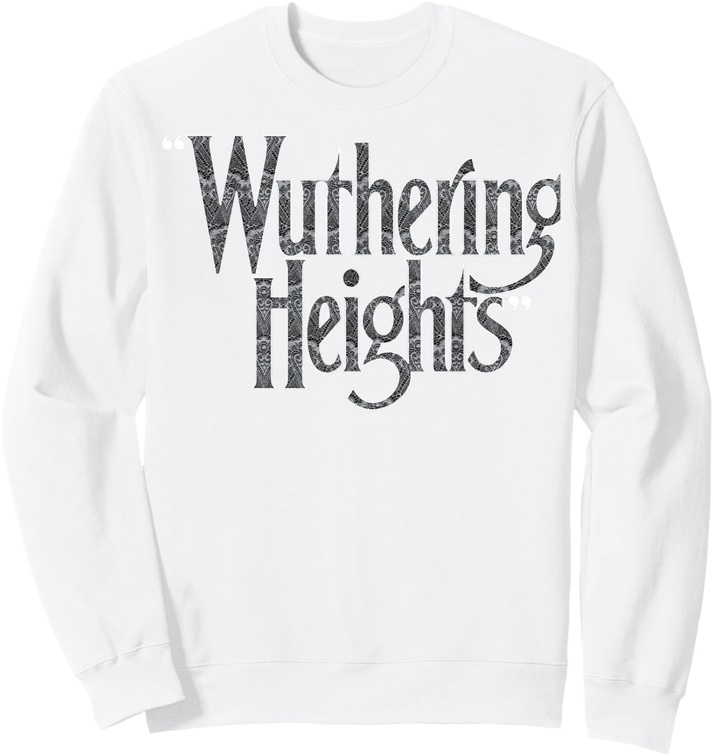 Wuthering Heights Logo Sweatshirt - Sweatshirt | White