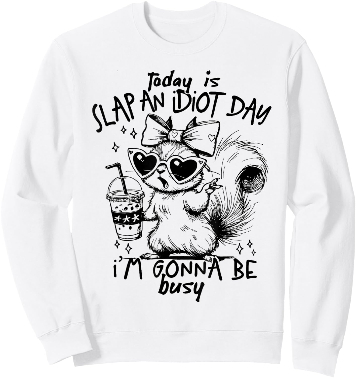T-Shirt Sweatshirt - Sweatshirt | White