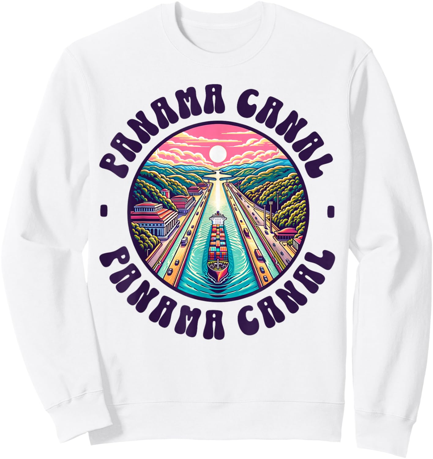 Panama Canal Sweatshirt - Sweatshirt | White