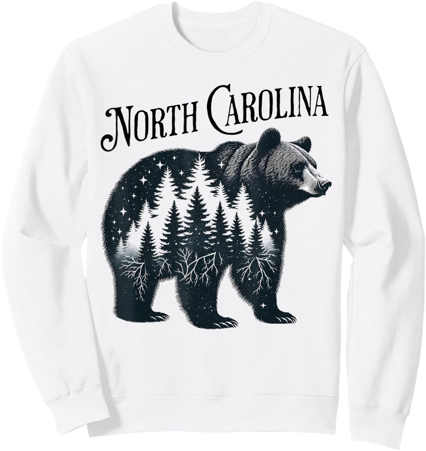 North Carolina Sweatshirt - Sweatshirt | White