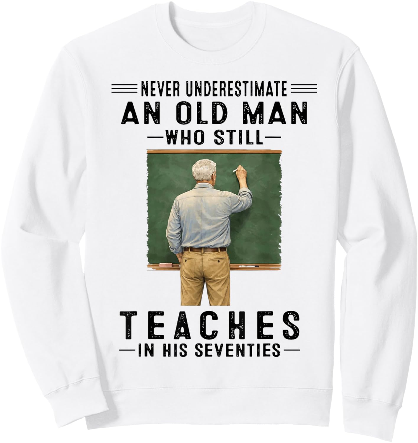 in His Sweatshirt - Sweatshirt | White