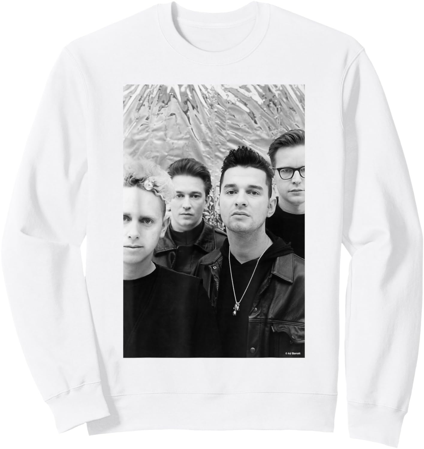 Depeche Mode Violator Era Portrait By AJ Barratt Sweatshirt - Sweatshirt | White