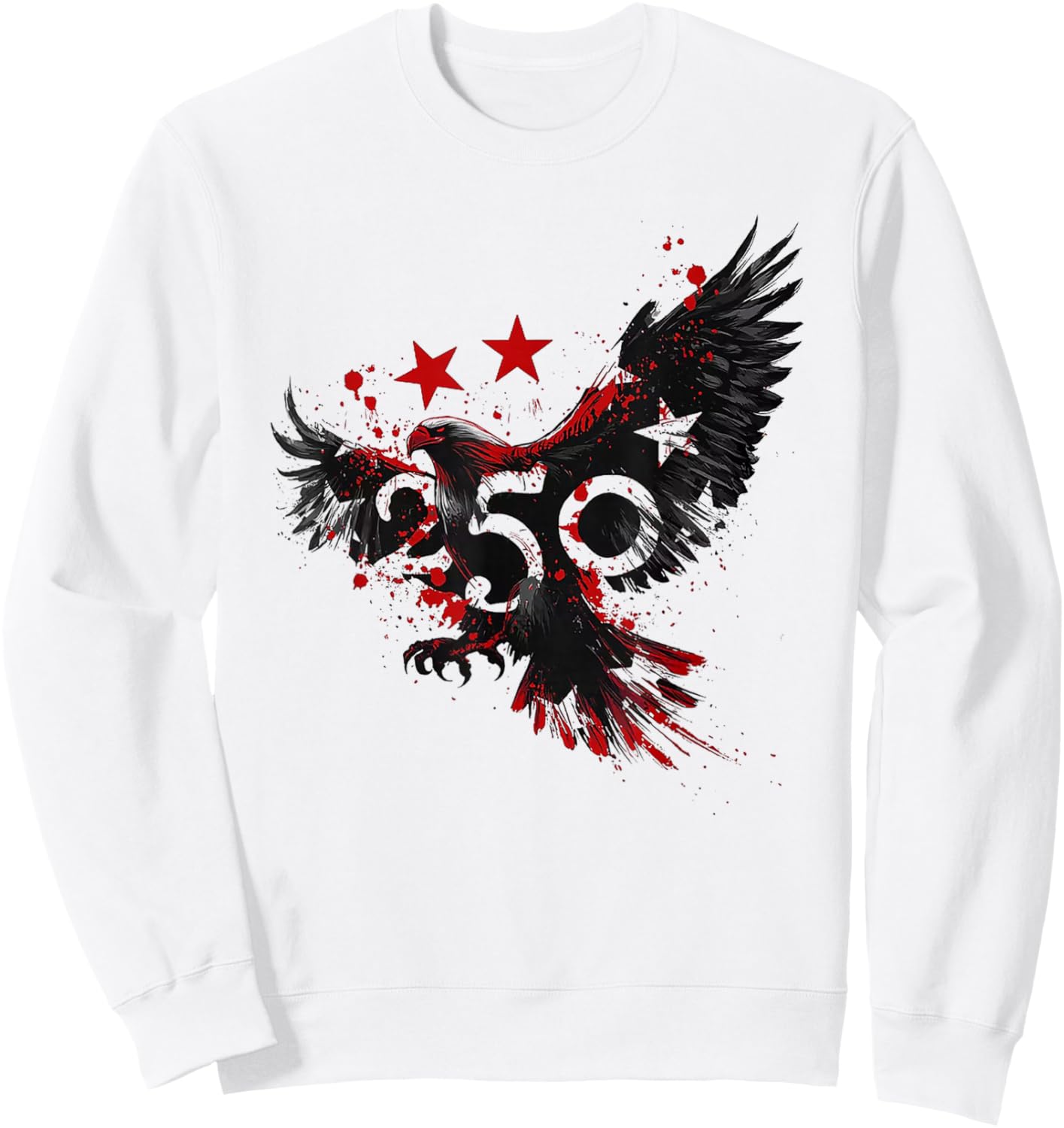 250 Years American 1776 2026 250th 4th July Independence Day Sweatshirt - Sweatshirt | White