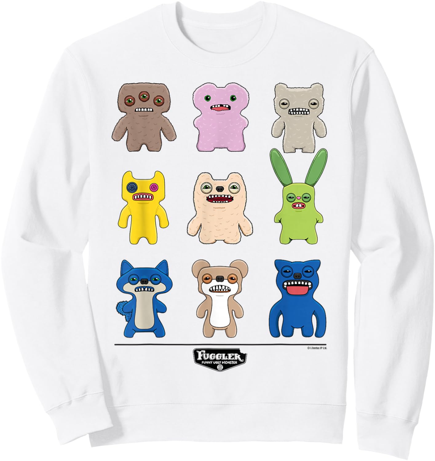 Fuggler Originals Collection Gaptooth McGoo & Co Sweatshirt - Sweatshirt | White