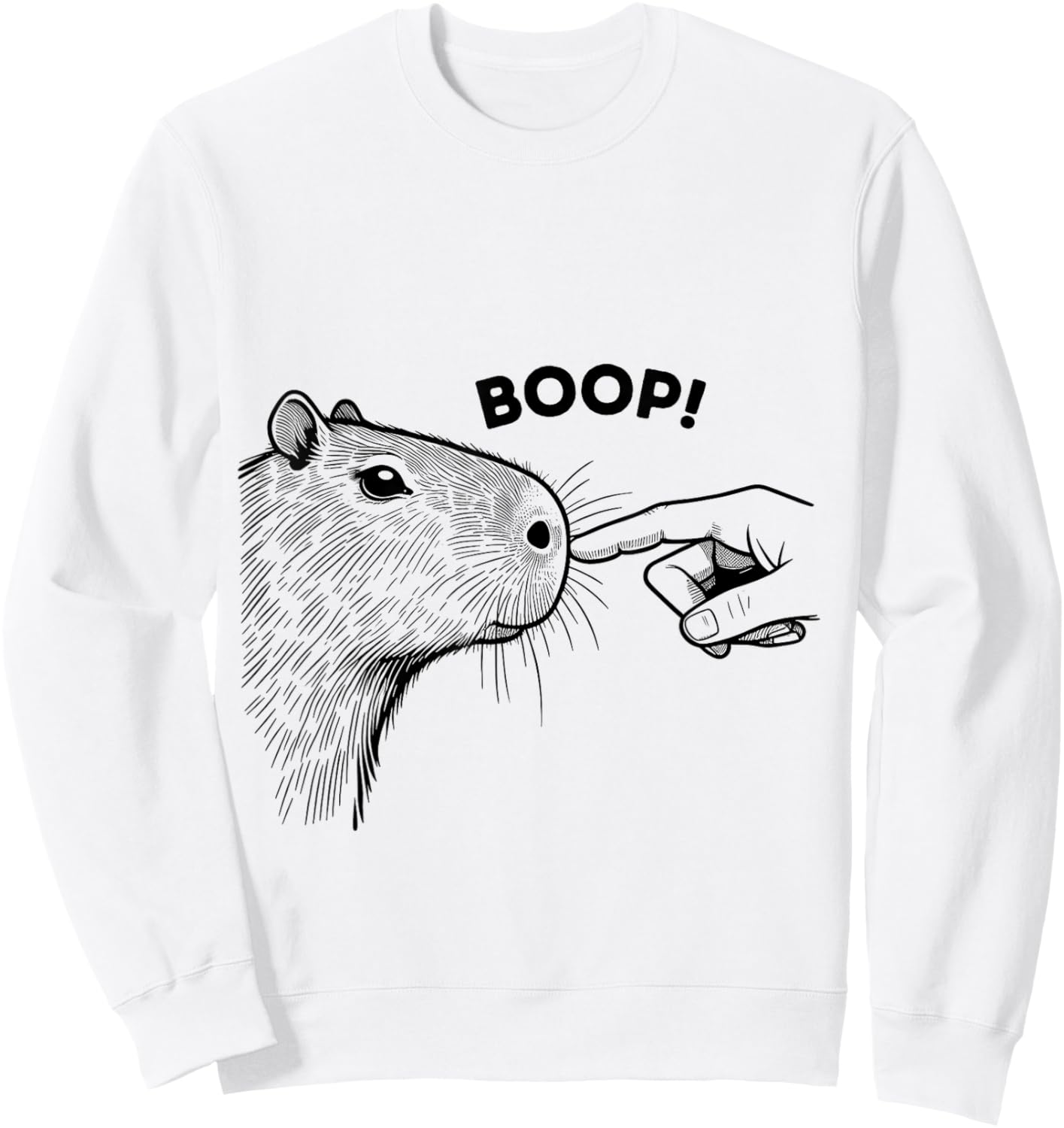 T-Shirt Sweatshirt - Sweatshirt | White