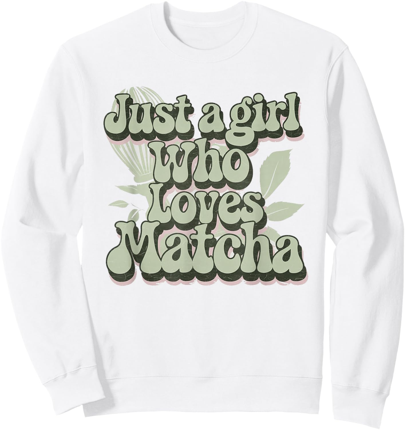 Matcha for Friends Girlfriend Birthday Sister Aunt Sweatshirt - Sweatshirt | White