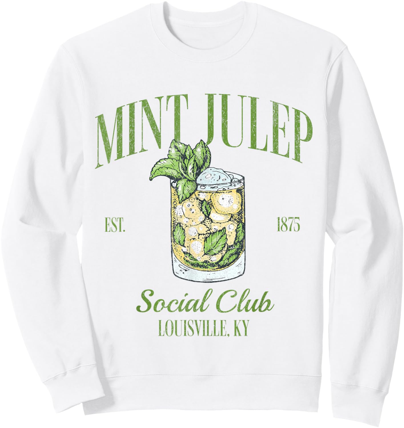 Mint Julep Sweatshirt - Sweatshirt | White