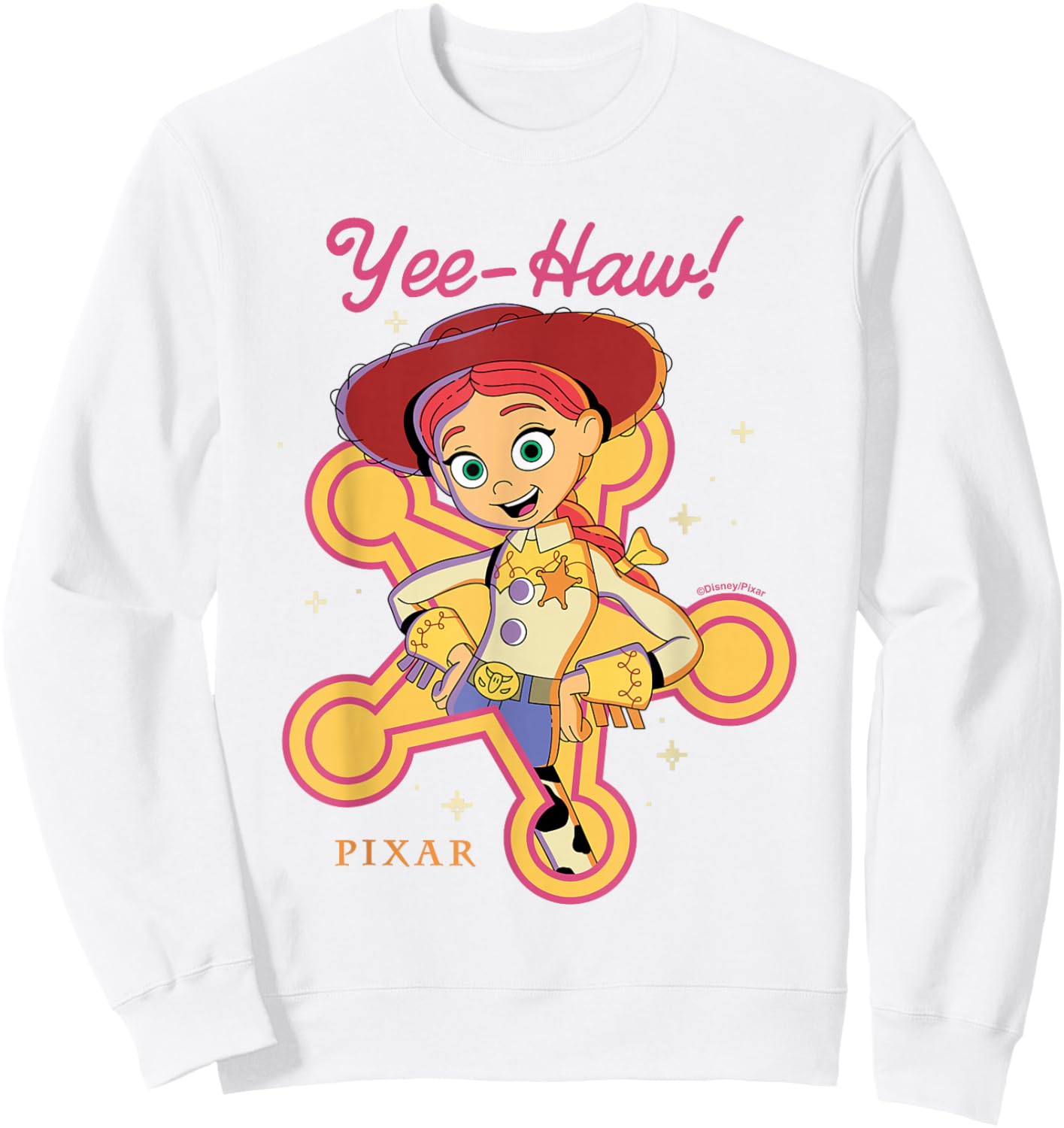 Disney Pixar Toy Story 5 Yee Haw Jessie Cowgirl Sweatshirt - Sweatshirt | White