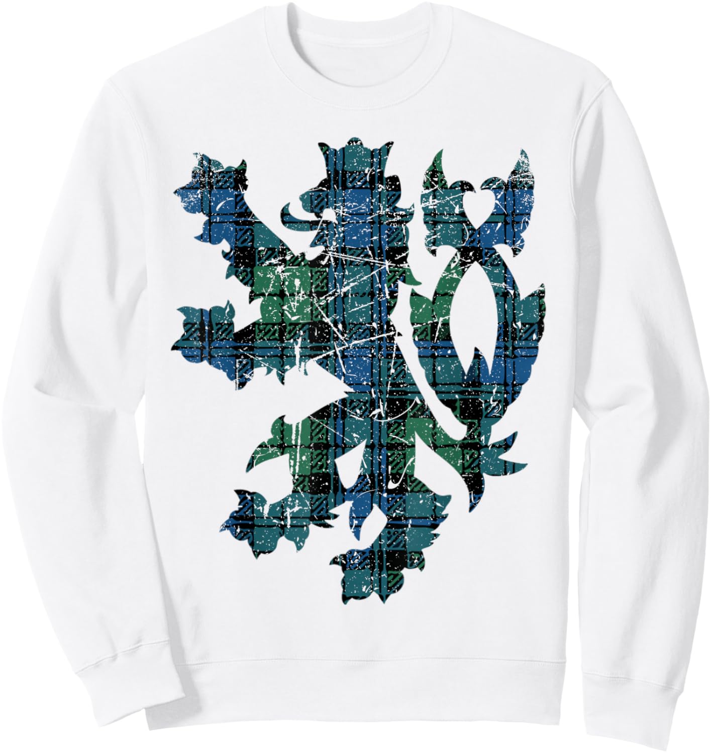 Clan Campbell Tartan Scottish Family Name Scotland Pride Sweatshirt - Sweatshirt | White