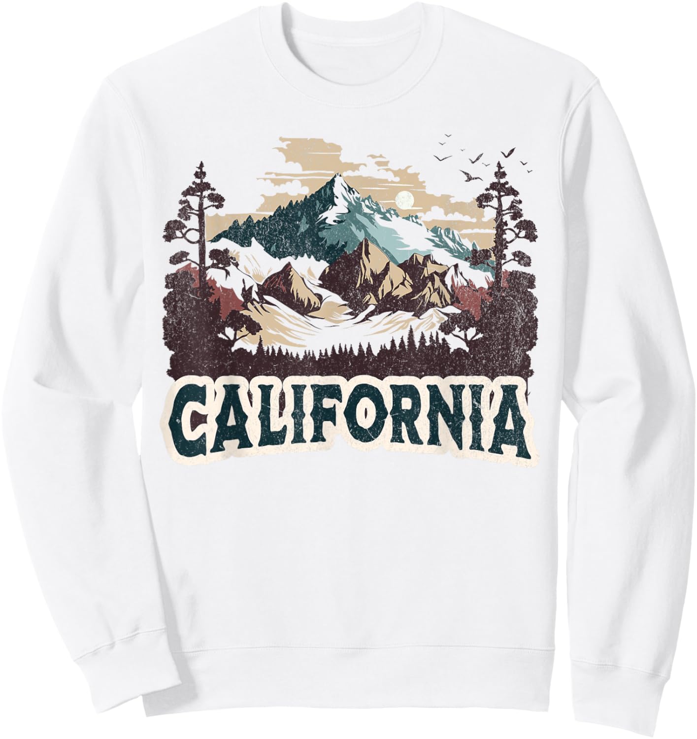 California Sweatshirt - Sweatshirt | White