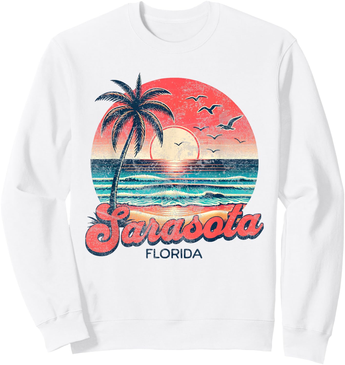 Sarasota Sweatshirt - Sweatshirt | White