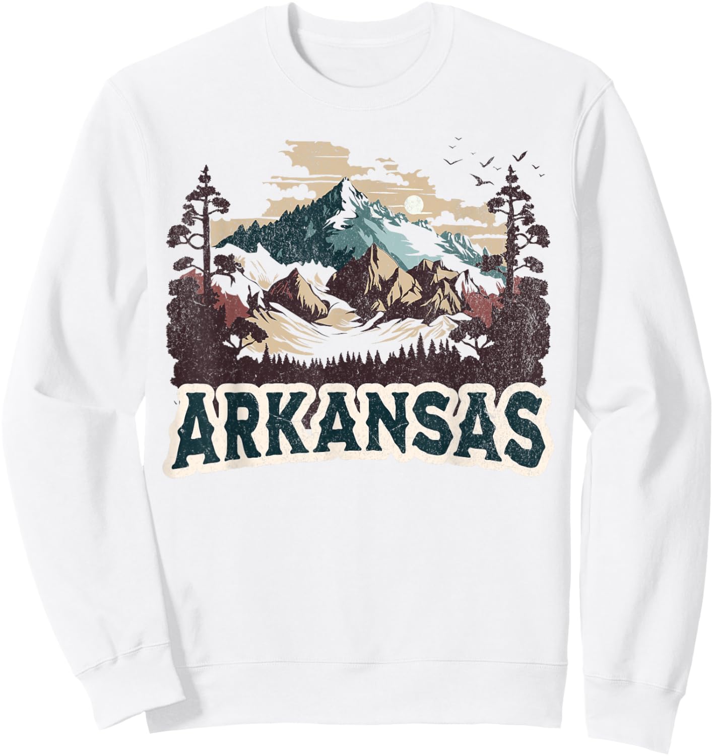 Arkansas Sweatshirt - Sweatshirt | White