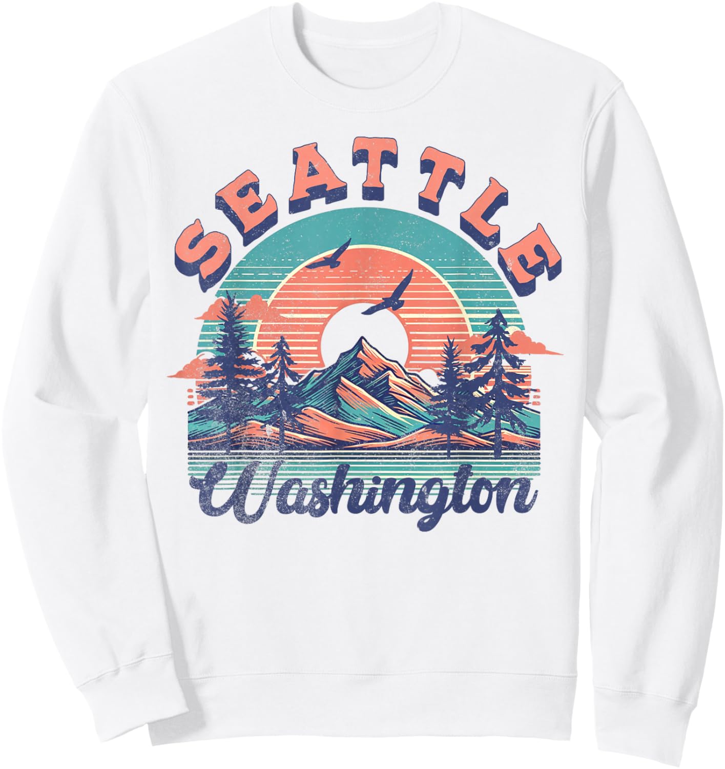 Seattle Sweatshirt - Sweatshirt | White