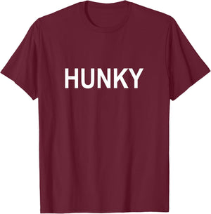 Hunky T-Shirt - T-Shirt | Maroon