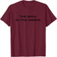 The Man In The Arena T-Shirt - T-Shirt | Maroon