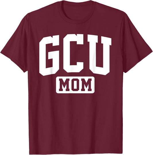 GCU University Mom Mother Arch Vintage Family Men Women T-Shirt - T-Shirt | Maroon
