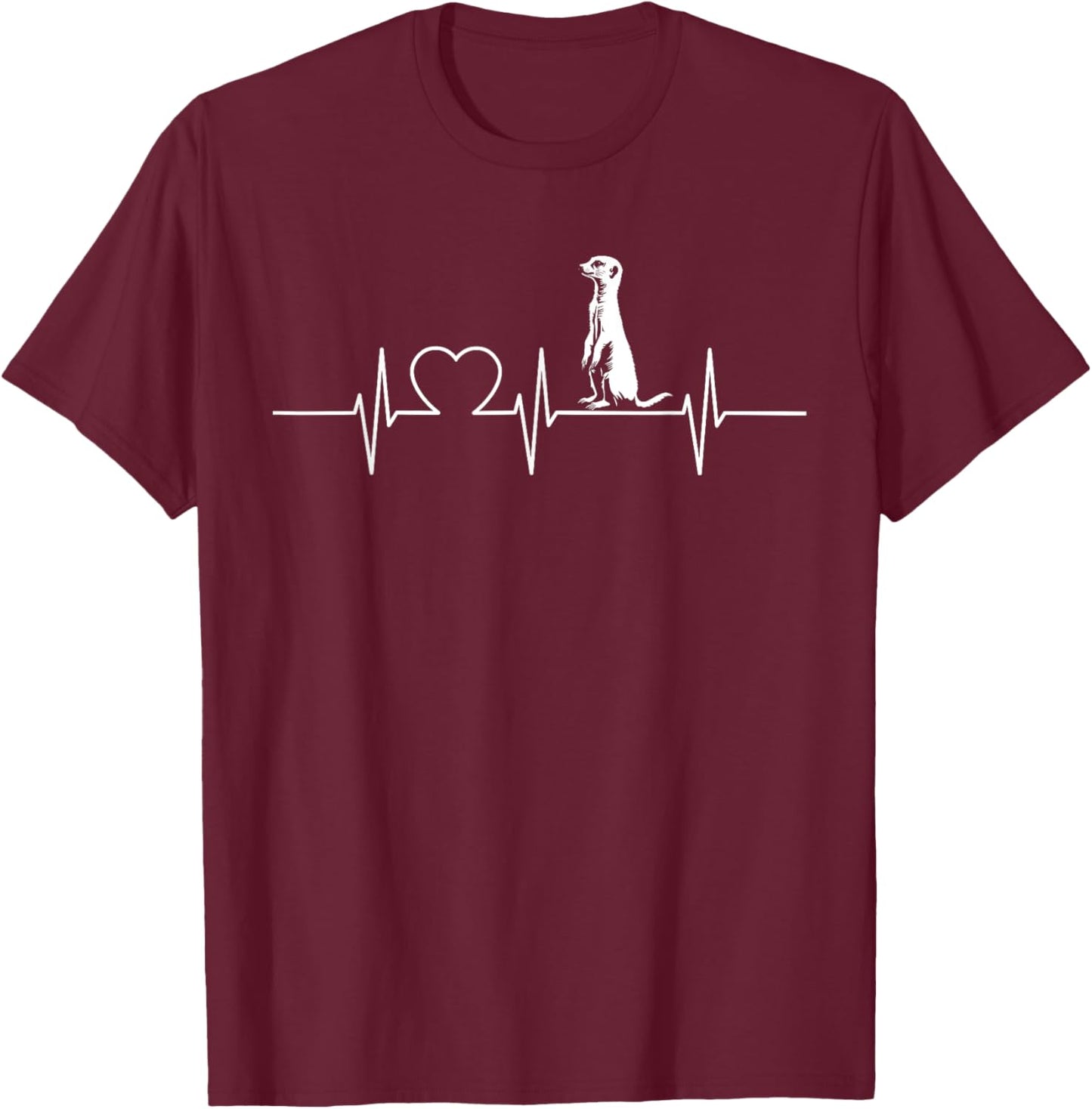 Black, S T-Shirt - T-Shirt | Maroon