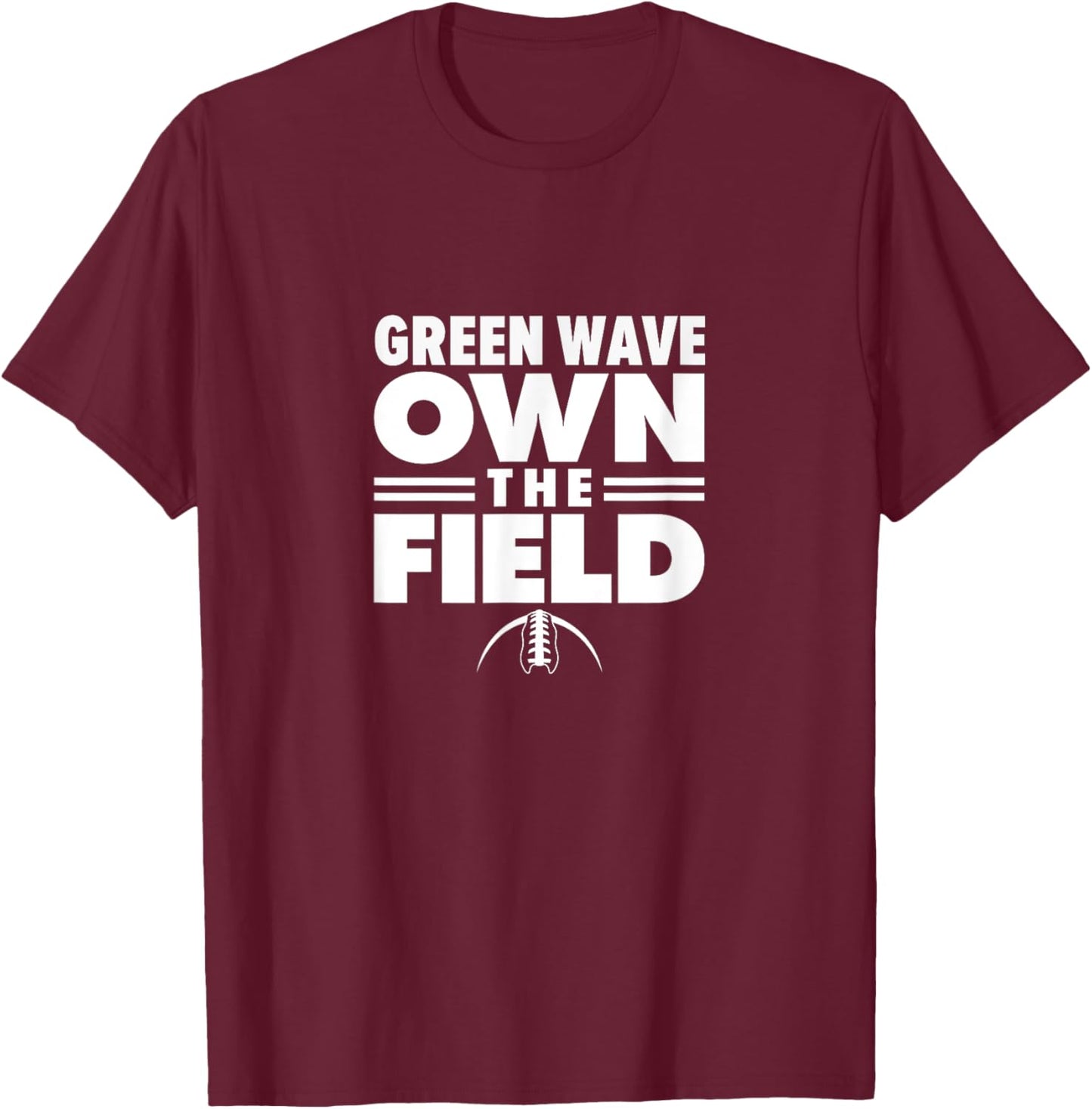 West Point High School Own the Field T-Shirt - T-Shirt | Maroon