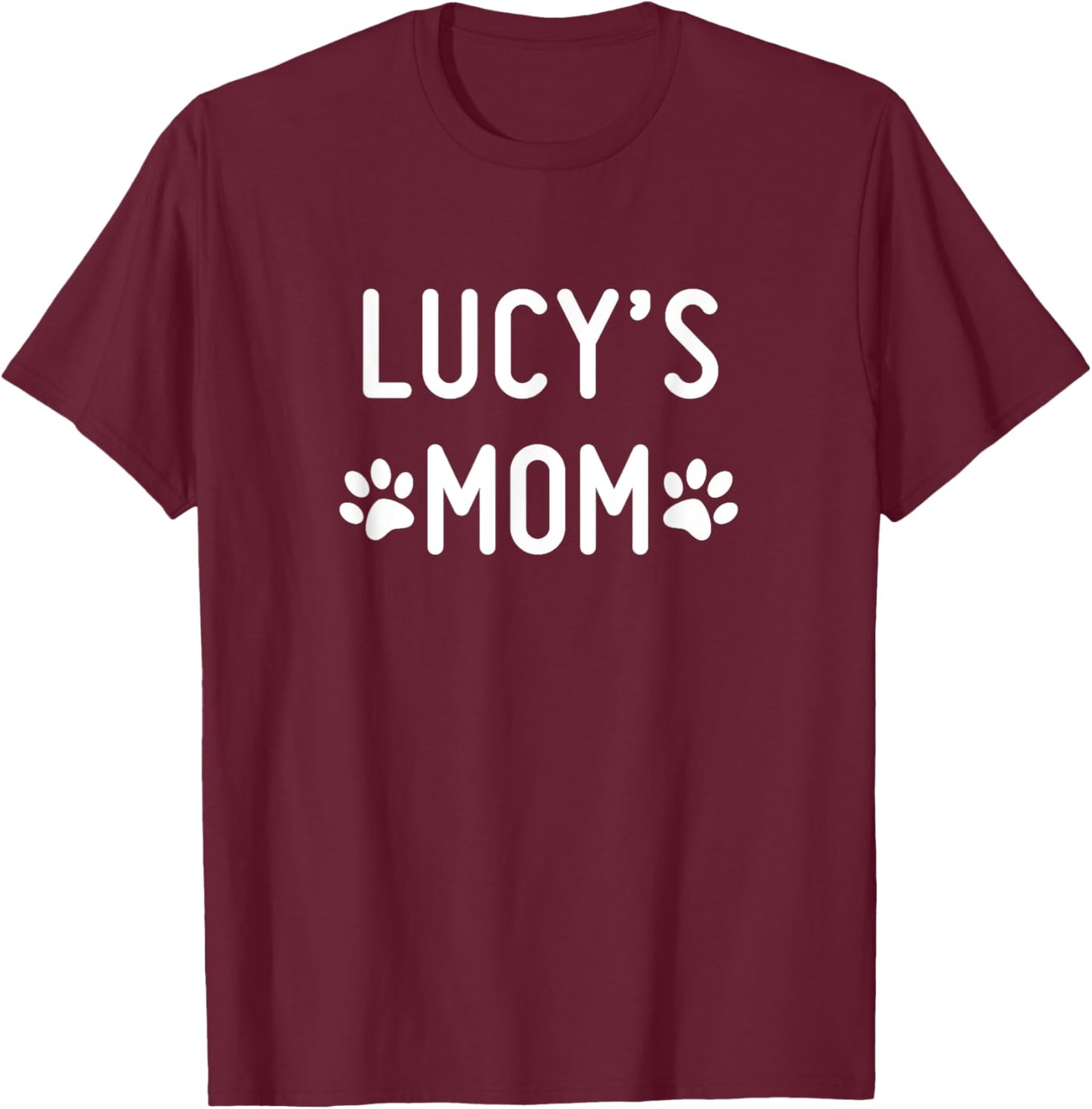 Lucy's Mom T-Shirt - T-Shirt | Maroon