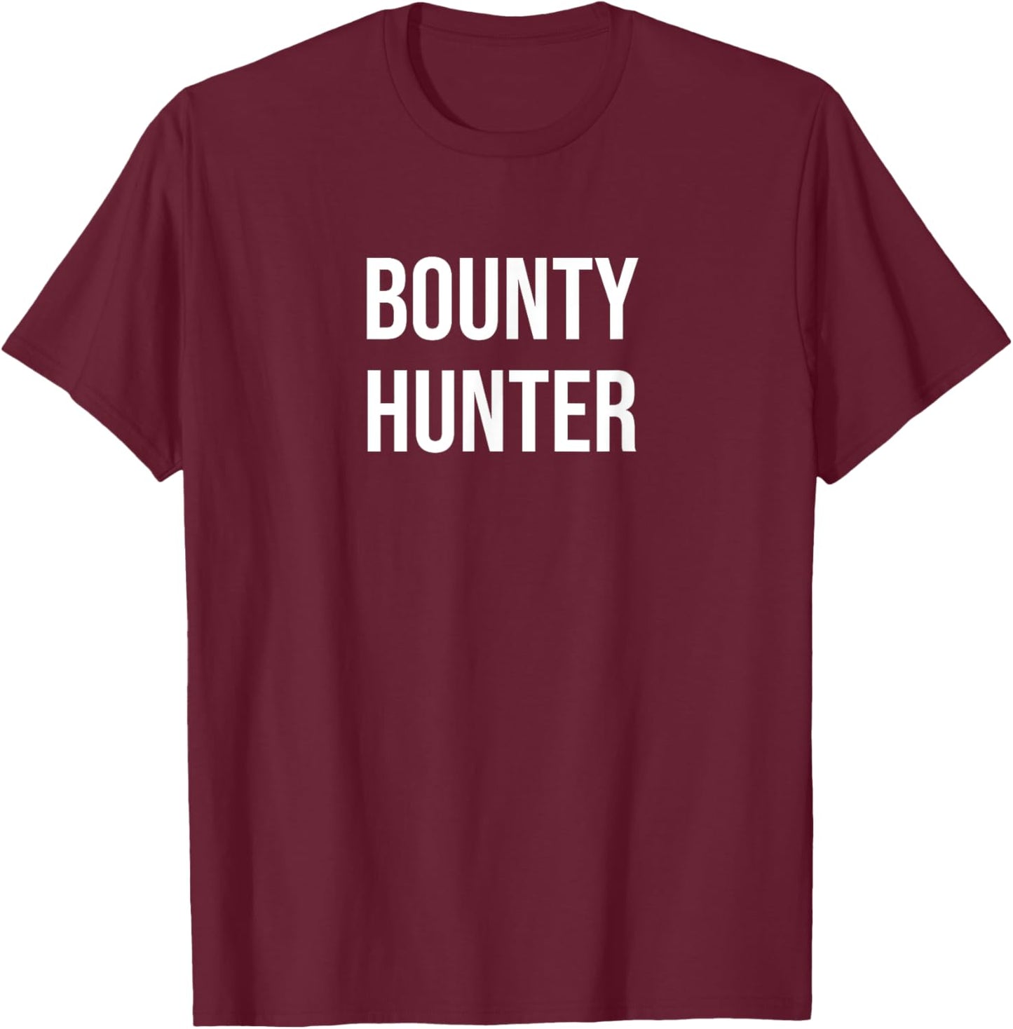 Bounty Hunter T-Shirt - T-Shirt | Maroon