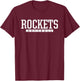 Bay Rockets Softball HS T-Shirt - T-Shirt | Maroon