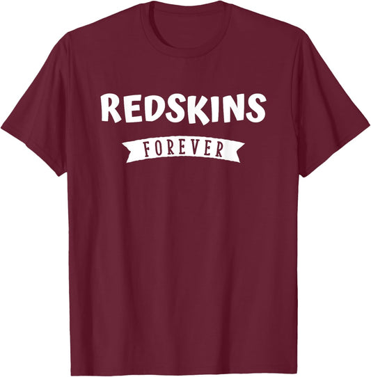 Goshen Redskins Official High School Gear Black , Small, Short Sleeve, Classic Fit, Round Neck, Letter Print, Game, School, Machine Wash T-Shirt - T-Shirt | Maroon