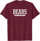 Cherokee Bluff Bears Volleyball HS T-Shirt - T-Shirt | Maroon