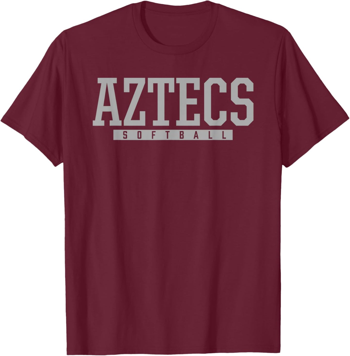 Sierra Vista Aztecs Softball HS T-Shirt - T-Shirt | Maroon