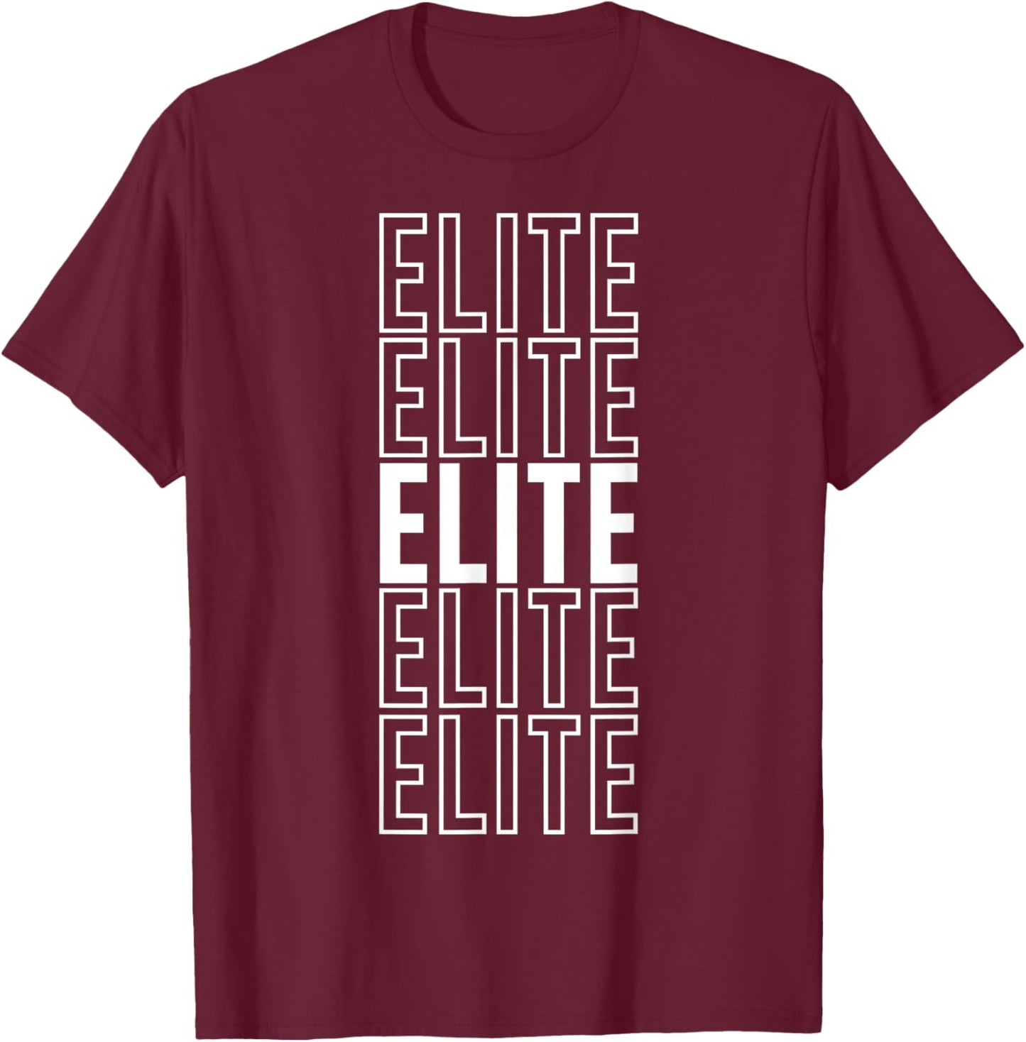Elite T-Shirt - T-Shirt | Maroon