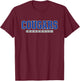 Barron Collier Cougars Baseball T-Shirt - T-Shirt | Maroon