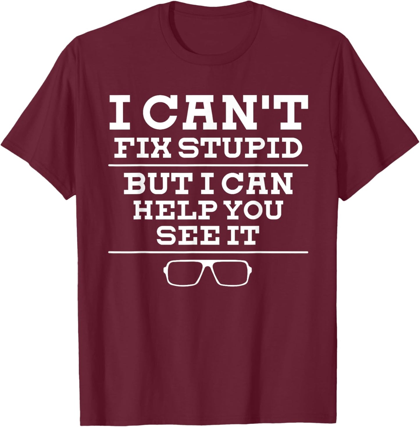 Funny Optometrist Design Women Optometry Optometrist T-Shirt - T-Shirt | Maroon