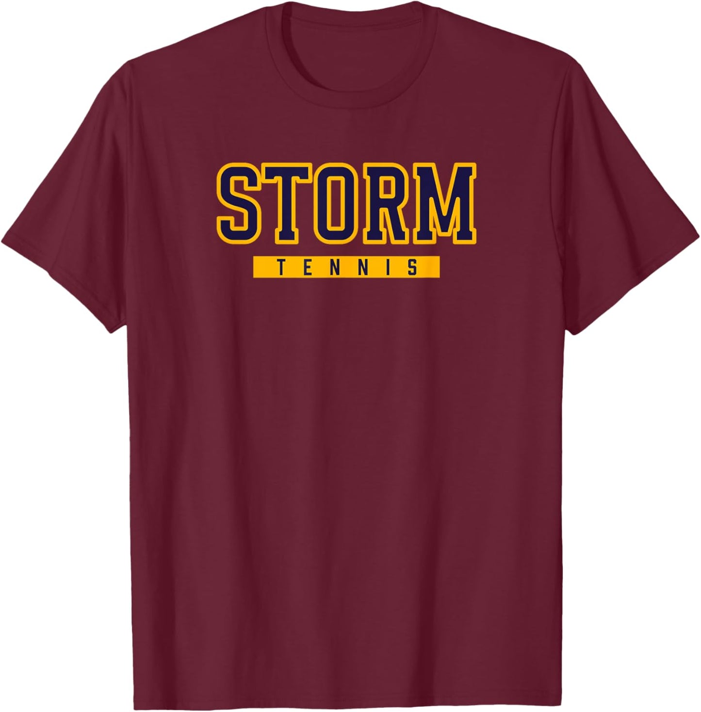 Elkhorn South Storm Tennis T-Shirt - T-Shirt | Maroon