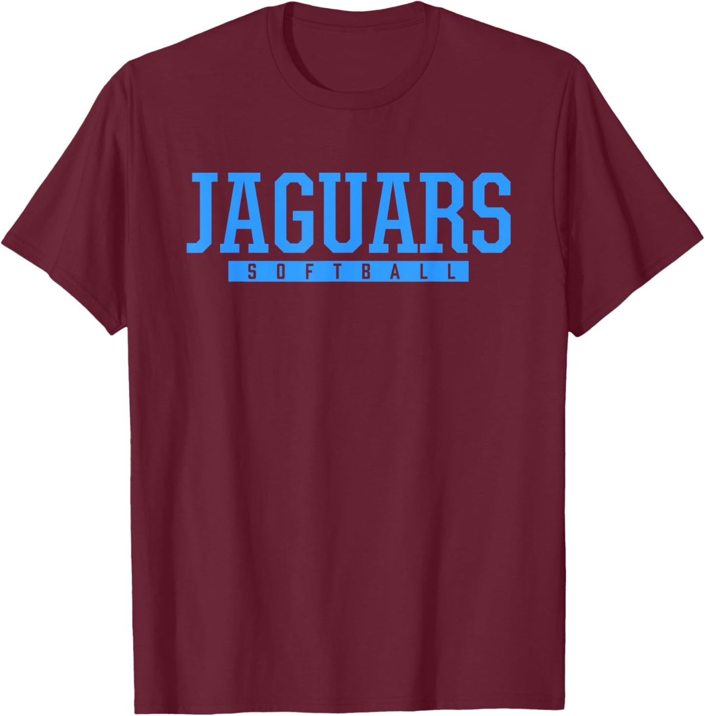 Spain Park Jaguars Softball HS T-Shirt - T-Shirt | Maroon