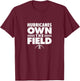 Mount Dora High School Own the Field T-Shirt - T-Shirt | Maroon