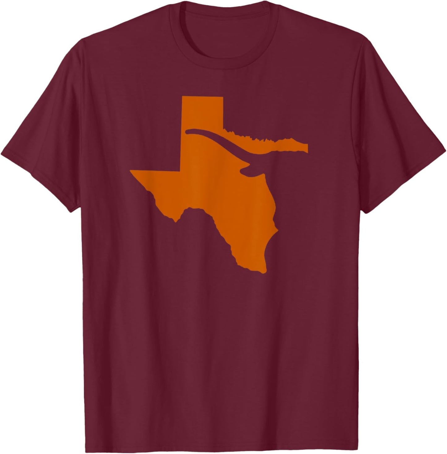 Texas Map Shirts Women & Kids T-Shirt - T-Shirt | Maroon
