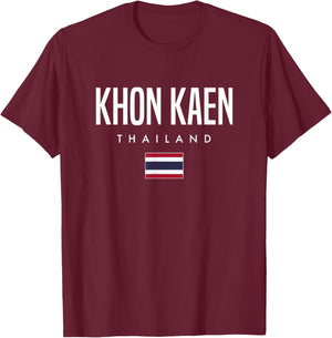 Khon Kaen Thailand T-Shirt - T-Shirt | Maroon