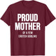 Proud Mother Of A Few Crotch Goblins Shirt Funny Mom T-Shirt - T-Shirt | Maroon