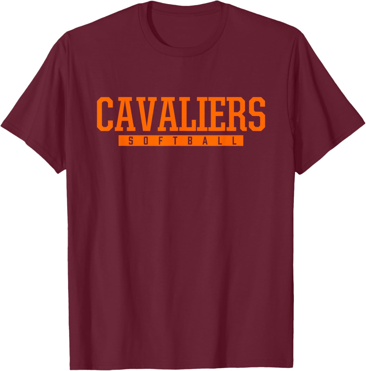 Softball HS T-Shirt - T-Shirt | Maroon