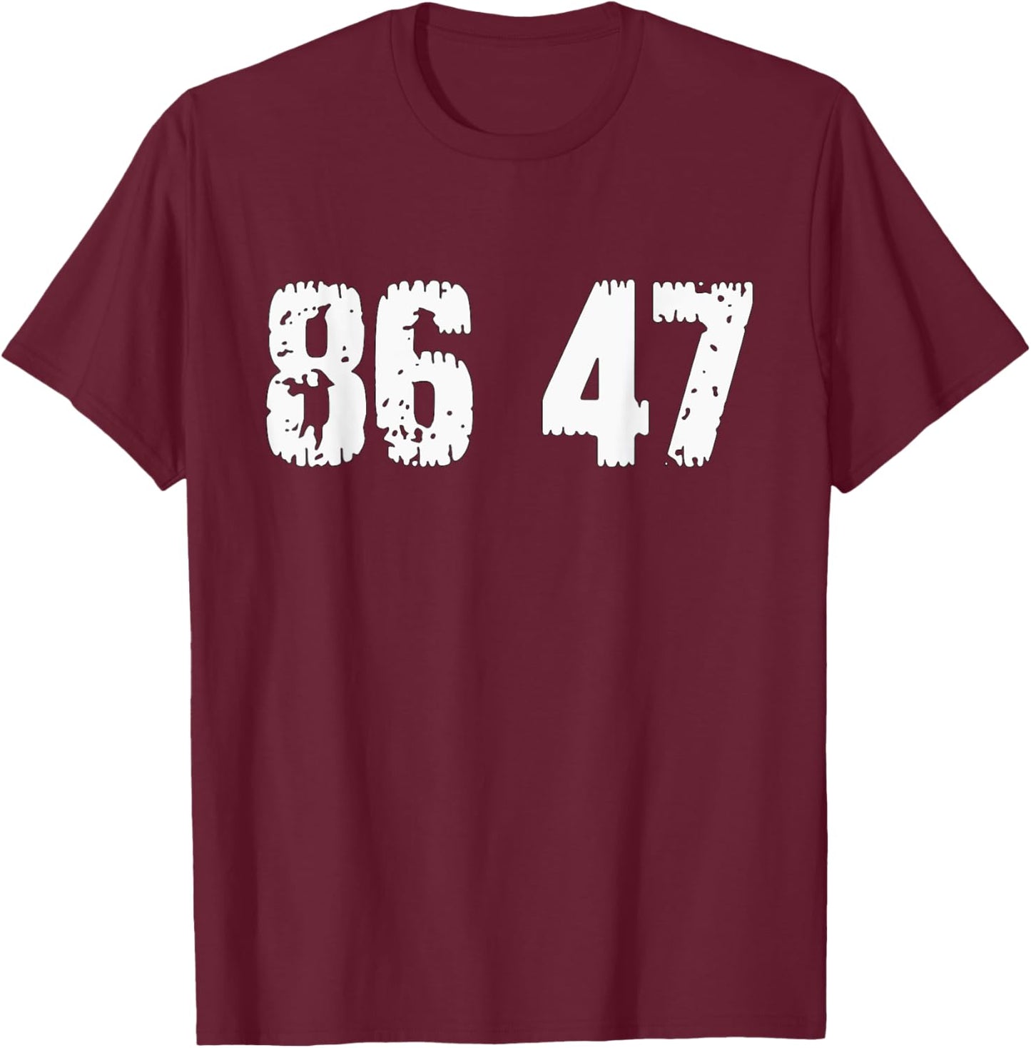 8647 T-Shirt - T-Shirt | Maroon