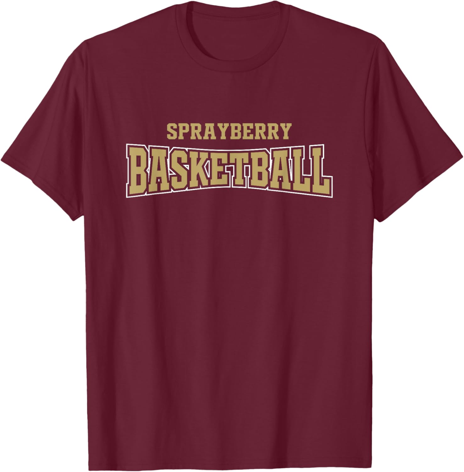 Sprayberry High School Basketball Warp HS T-Shirt - T-Shirt | Maroon