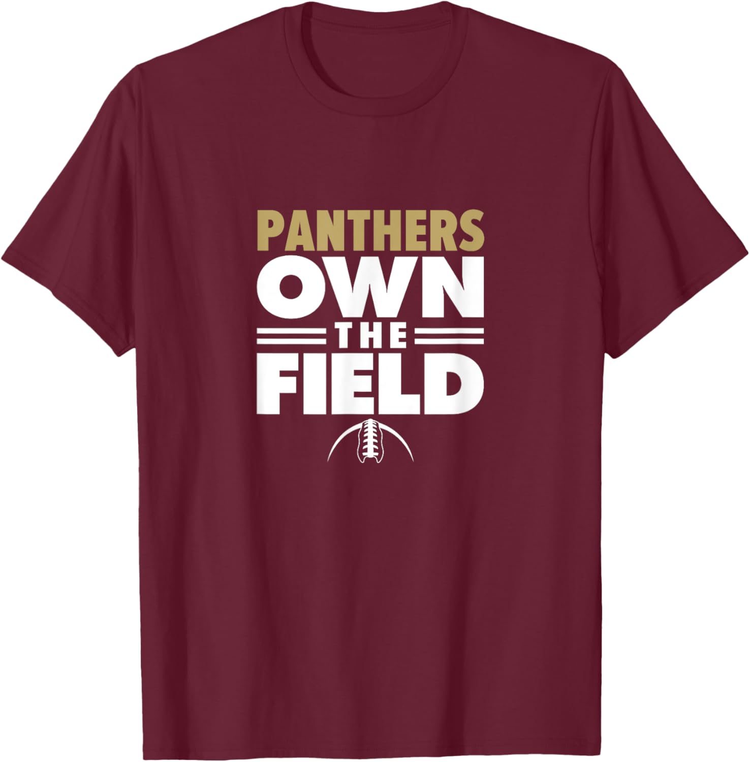 Elizabethtown High School Own the Field T-Shirt - T-Shirt | Maroon