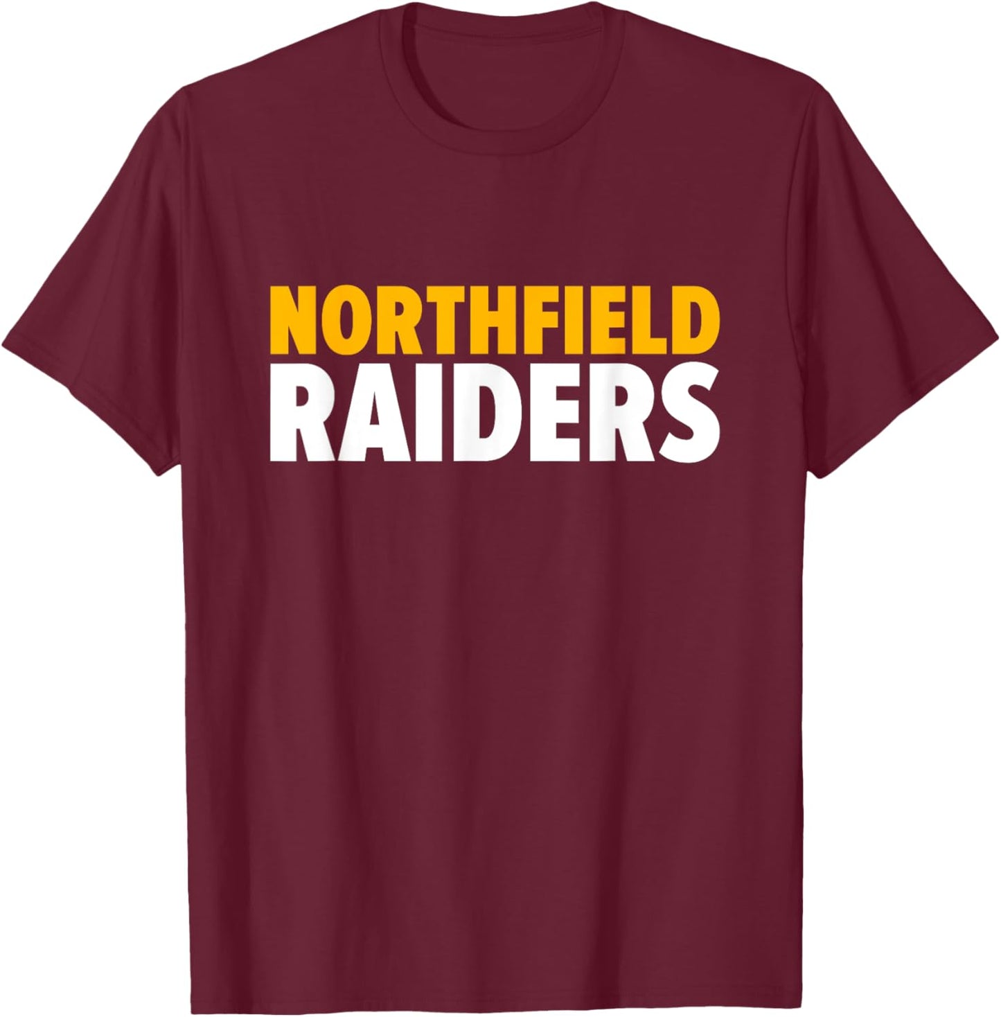 Northfield Raiders Bold T-Shirt - T-Shirt | Maroon