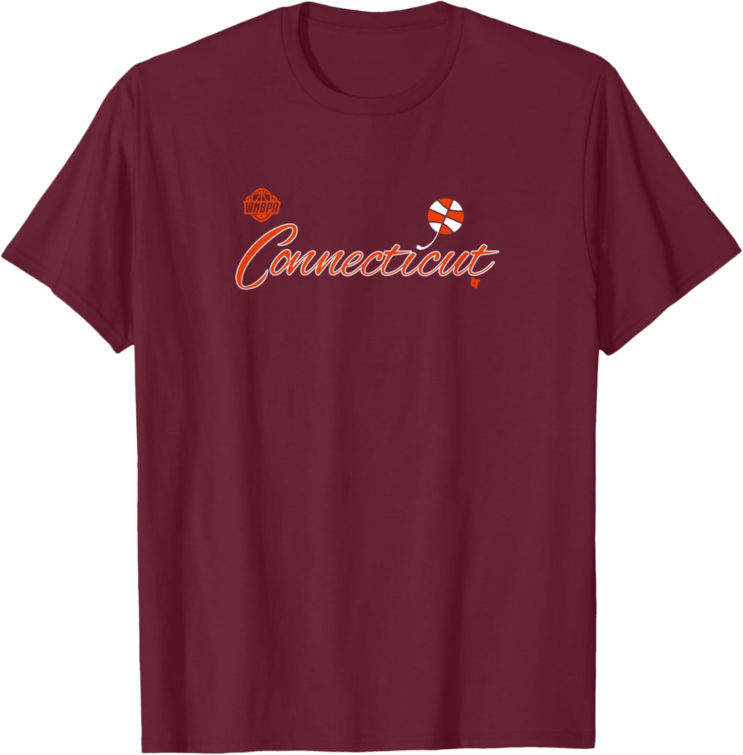 Marina Mabrey: 4 Front & Back Name Number Shirsey - CT T-Shirt - T-Shirt | Maroon