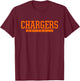 Cholla Chargers Softball HS T-Shirt - T-Shirt | Maroon