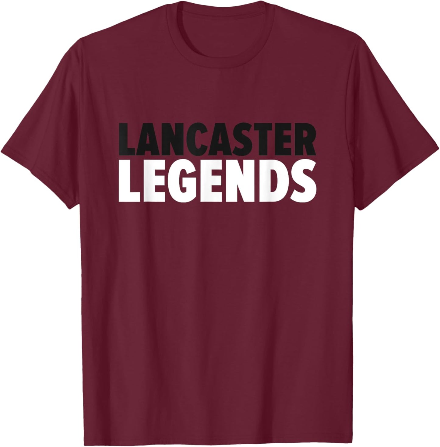 Lancaster Legends Bold T-Shirt - T-Shirt | Maroon