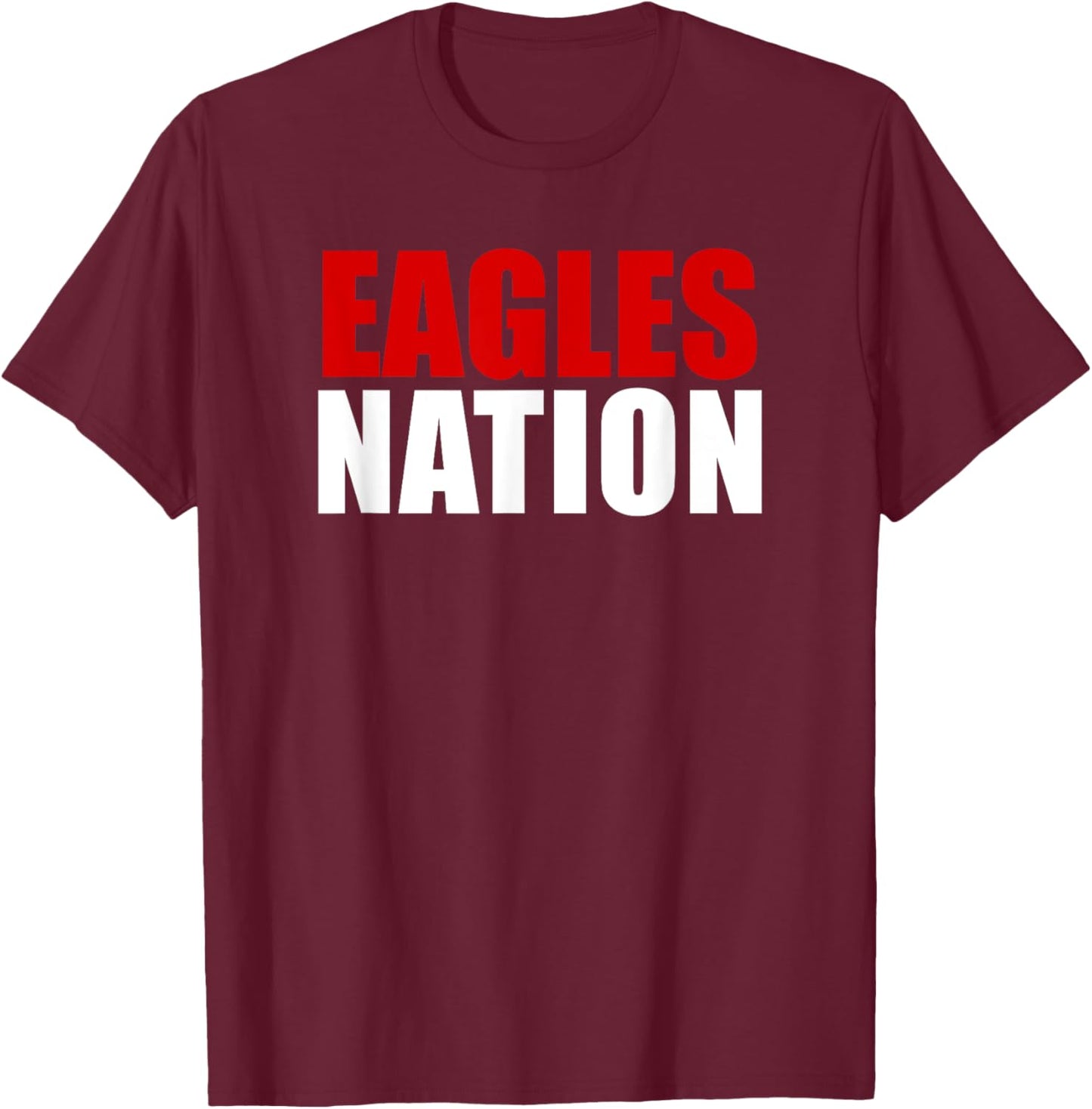 Springstead Eagles Nation HS T-Shirt - T-Shirt | Maroon