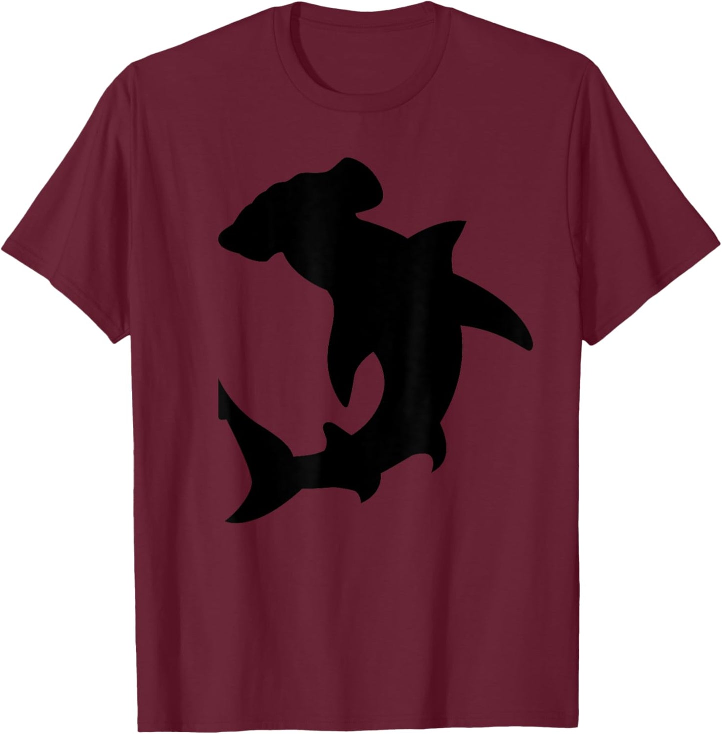 Hammerhead Shark Kids Girls Boys Hammerhead T-Shirt - T-Shirt | Maroon