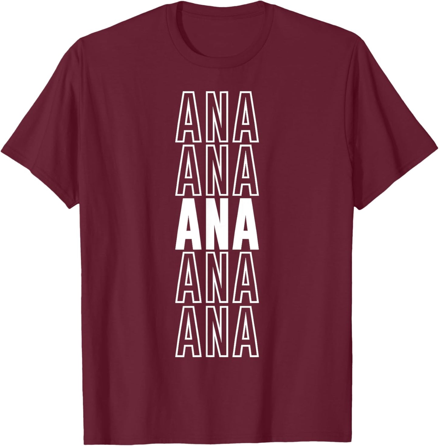 Ana T-Shirt - T-Shirt | Maroon