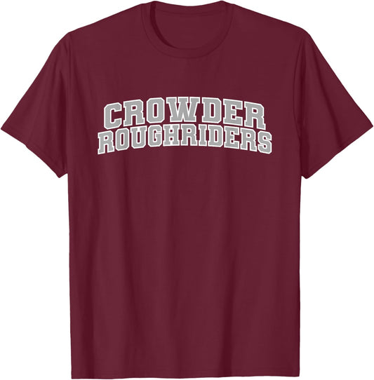 Crowder College Apparel Sports Fan T-Shirt - T-Shirt | Maroon